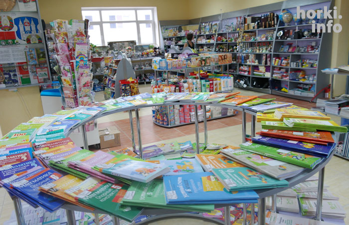 В Горках наконец открылся книжный магазин