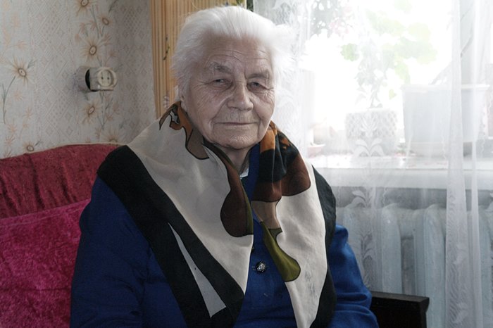 90-летняя Лидия Котцовая из Горок - живой свидетель истории. 