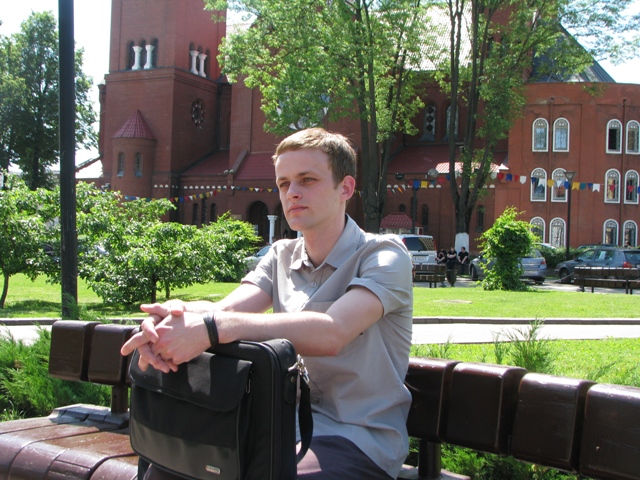 Андрей Радков надеется вернуть оружие воина ВКЛ в Беларусь.