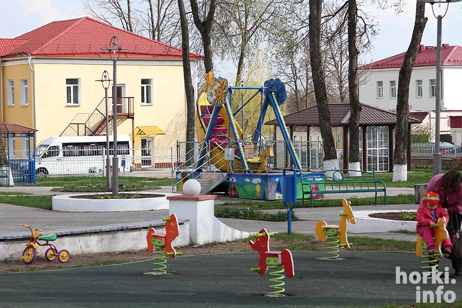 детский парк в горках открылся