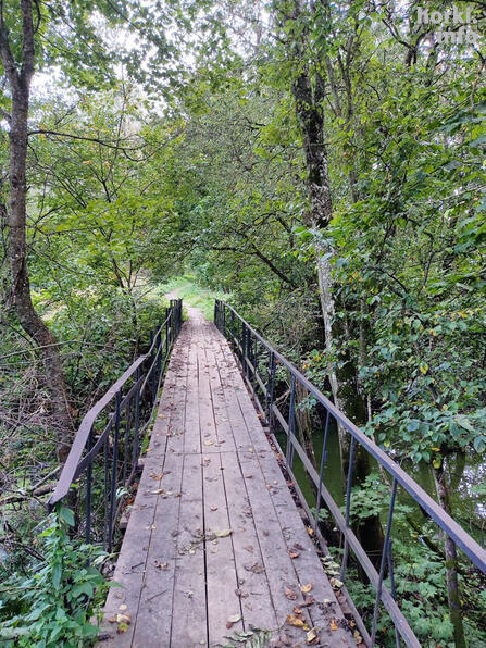 Деревянный мост.