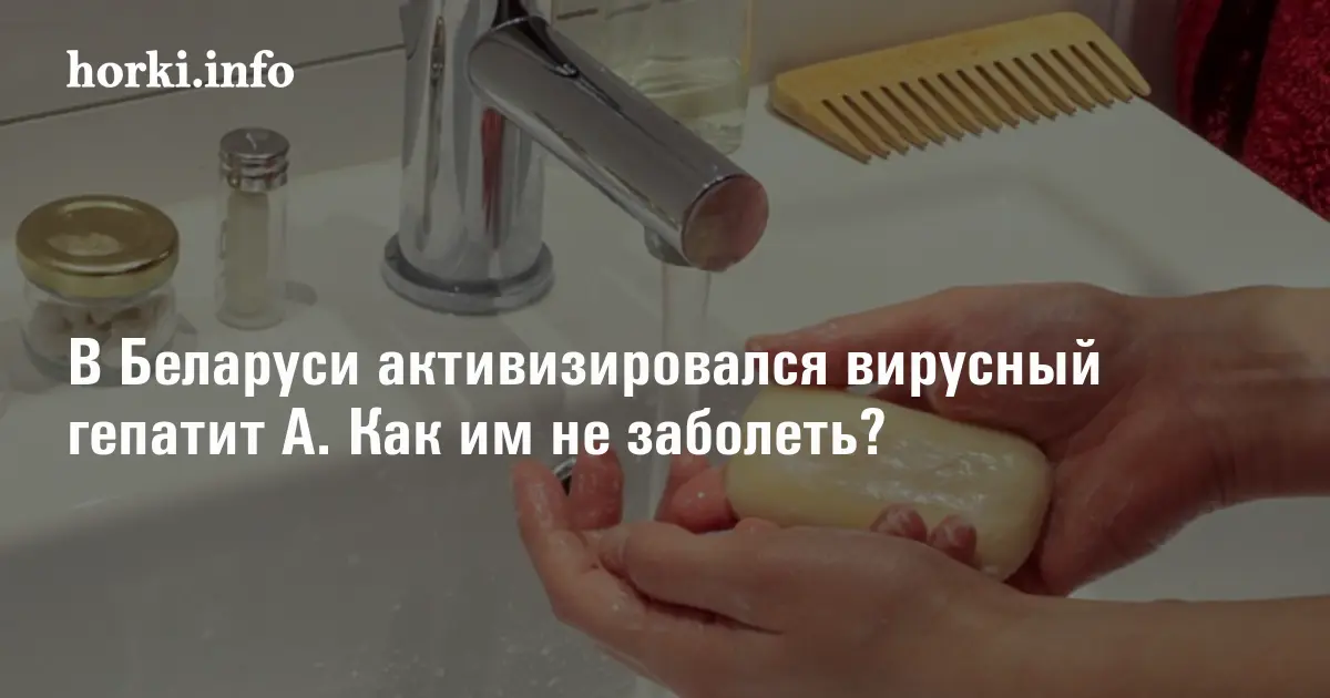 Как не заразиться гепатитом А? | horki.info